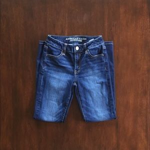 ❤️SOLD❤️ Size 0 Short Deep Blue Wash Jeggings